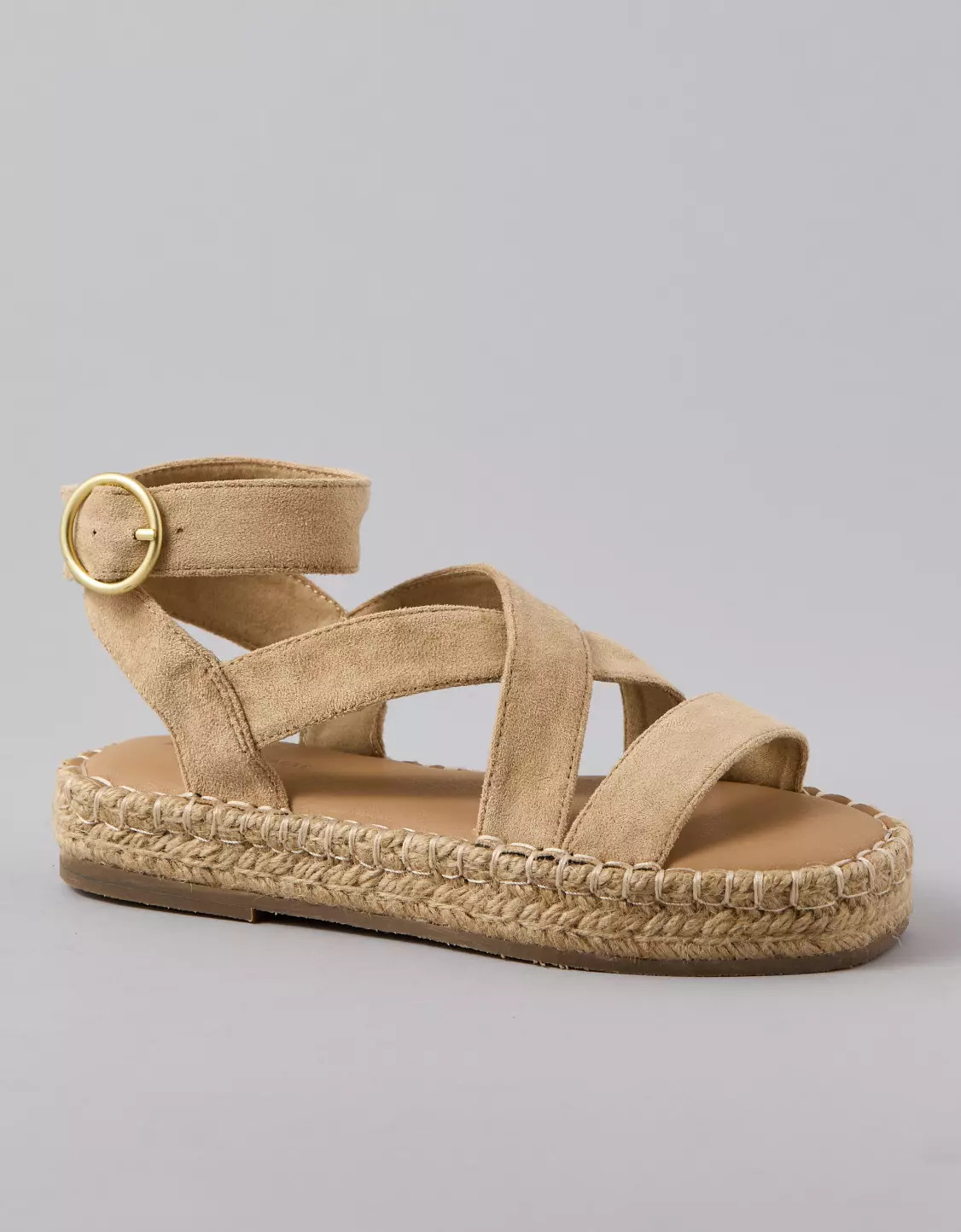 AE Strappy Espadrille Sandal | American Eagle Outfitters (US & CA)
