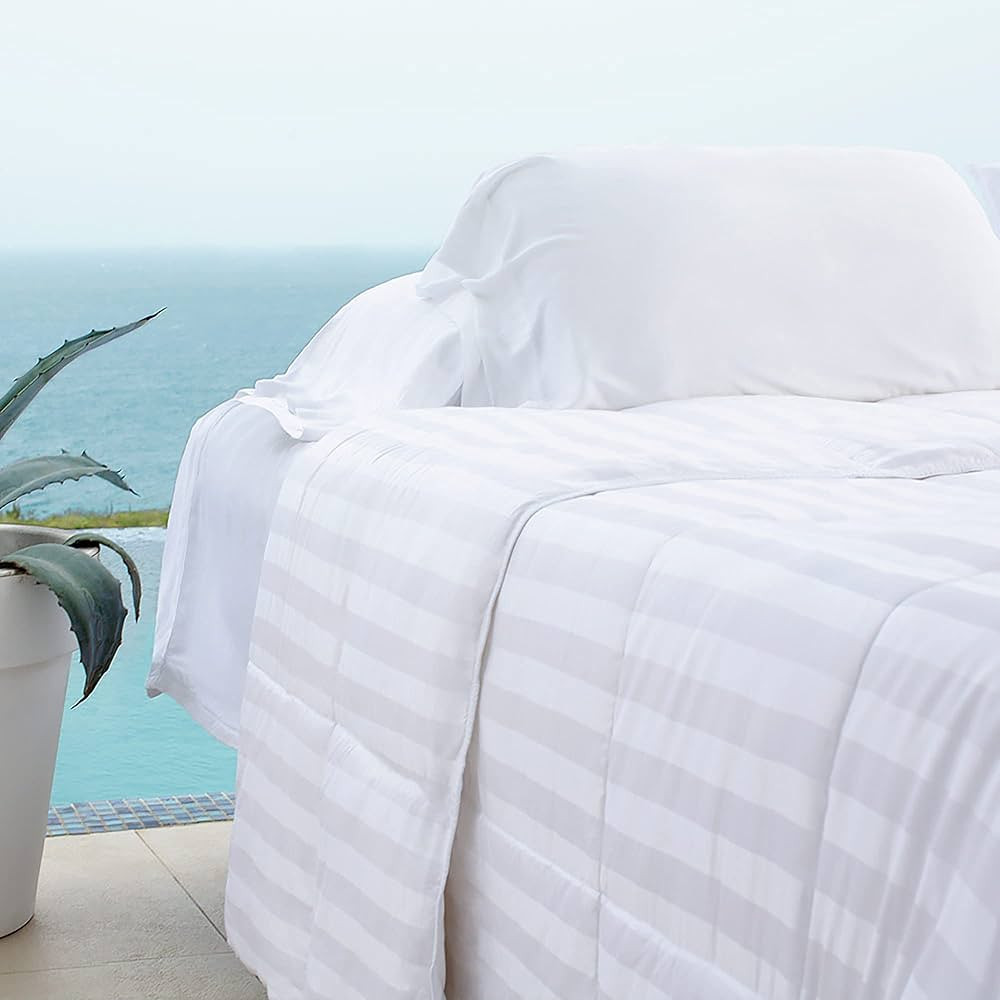 Cariloha All-Season, Organic Bamboo Duvet Comforter - Viscose-from-Bamboo Interior and Exterior -... | Amazon (US)