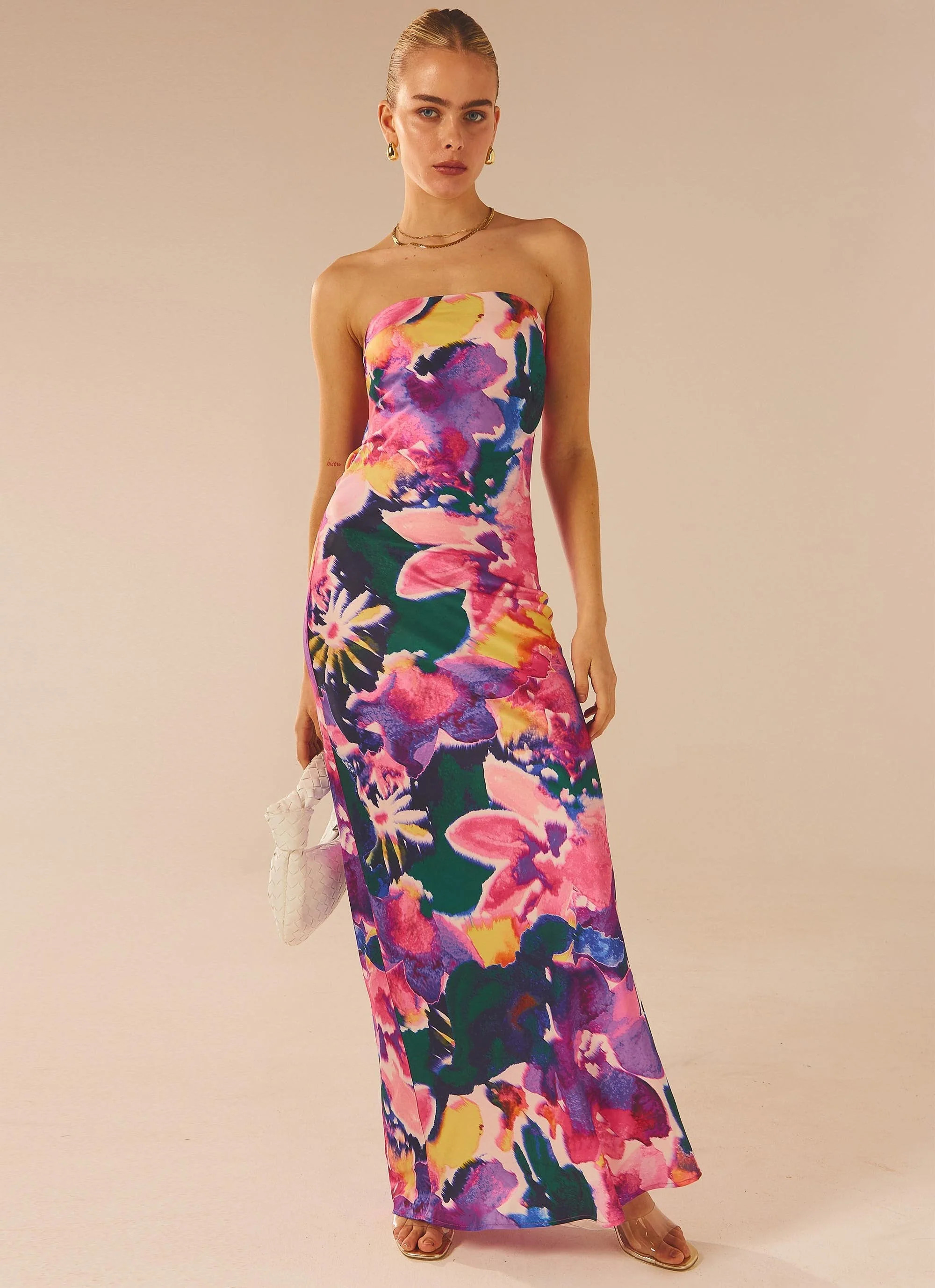 Carried Away Maxi Dress - Candy Bouquet | Peppermayo (Global)