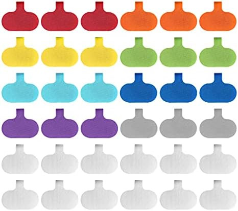 Wrap-It Storage - Cable Labels - Oval, Multi-Color (36 Pack) - Write-On Wire Tags for Cord Identi... | Amazon (US)