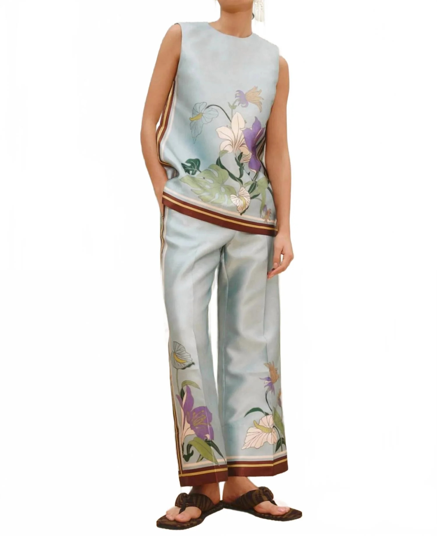 Alfie Top In Ice Blue | Shop Simon
