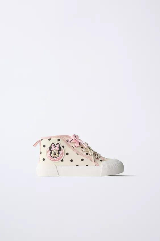MINNIE MOUSE © DISNEY HIGH TOP SNEAKERS | Zara US