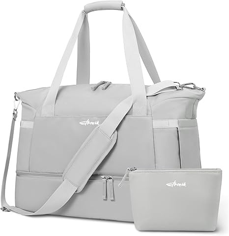 ETRONIK Gym Bag for Women, Personal Item Travel Bag with Shoes Compartment, Weekender Overnight D... | Amazon (US)