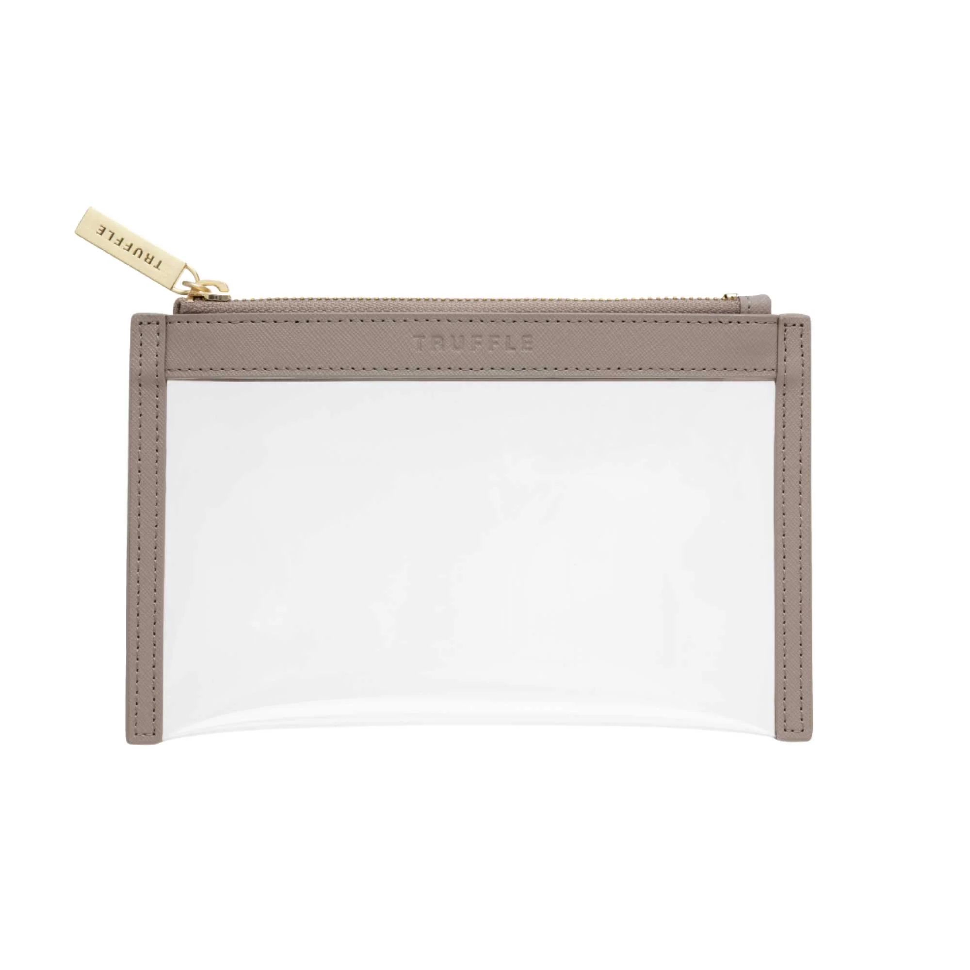 Clarity Clutch Mini - Mini Clear Bag & Transparent Mini Bag | Truffle | TRUFFLE