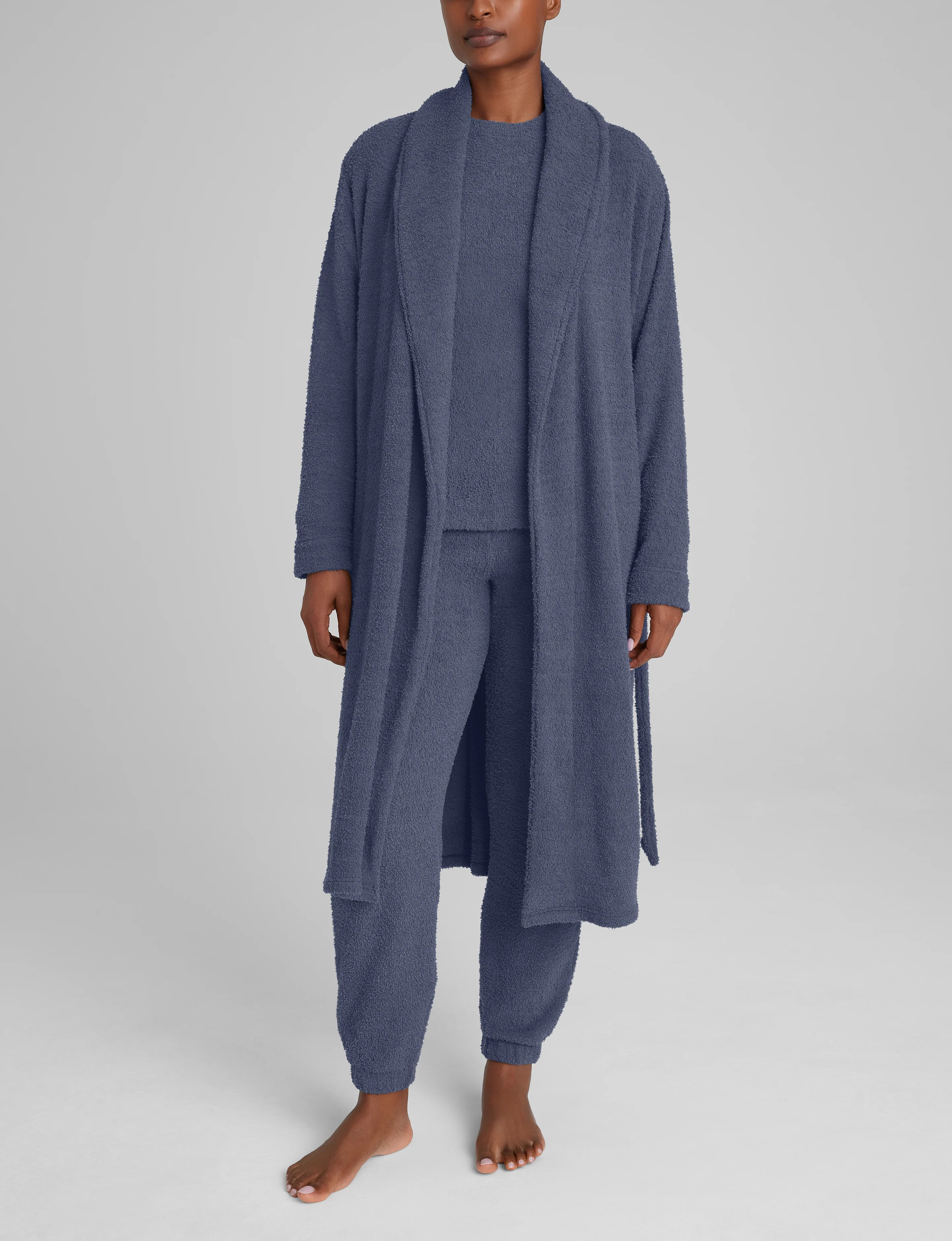 Women's Plush Crewneck Sweatshirt, Jogger & Robe Set | Tommy John