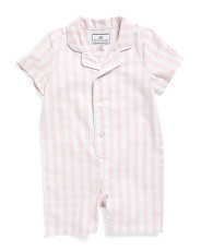 Infant Gingham Summer Romper | Baby Boys (0-24m) | Marshalls | Marshalls