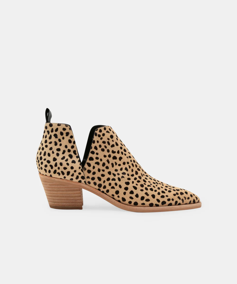 SONNI BOOTIES IN LEOPARD | DolceVita.com