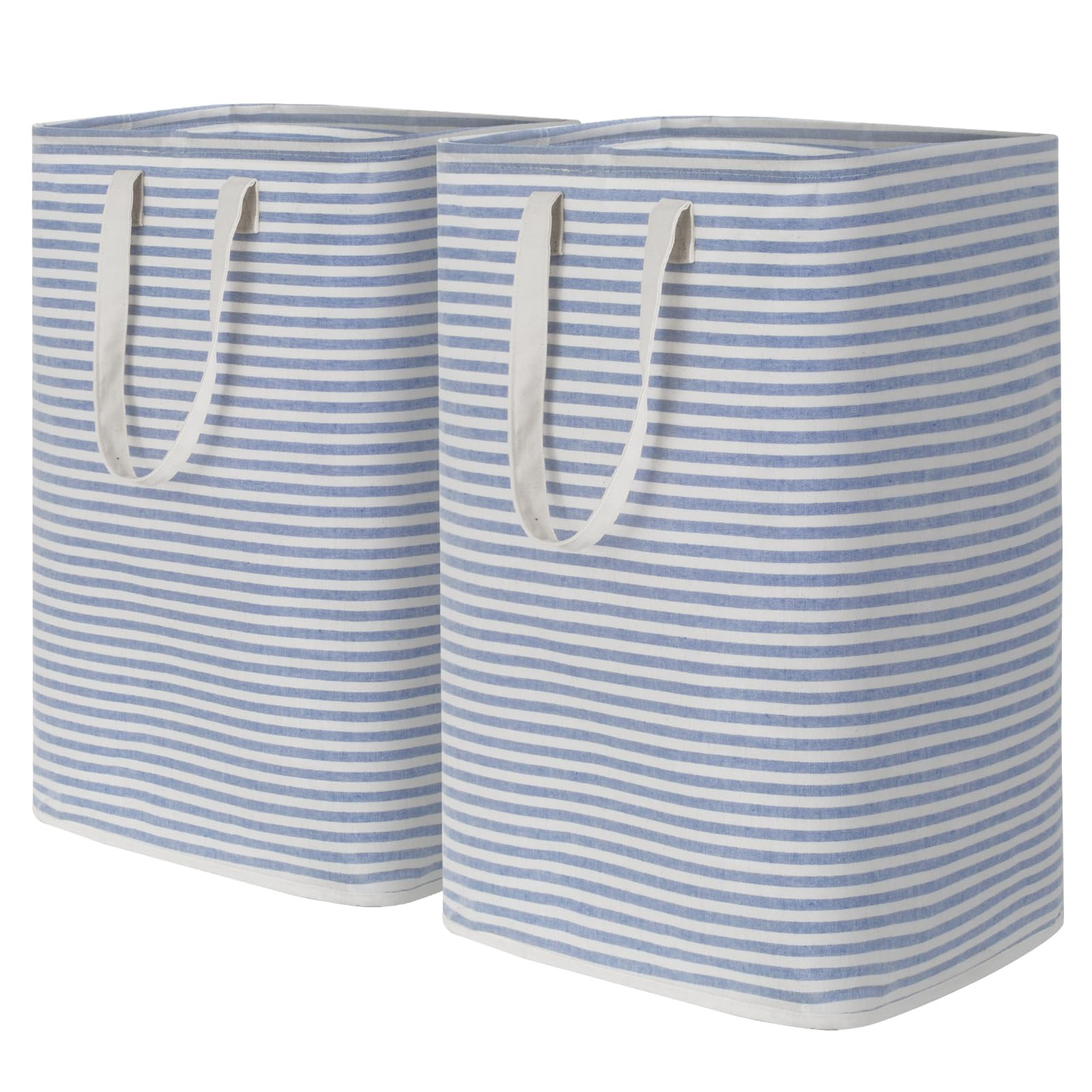 Lifewit 2 Pack Laundry Hamper Large Collapsible Laundry Baskets, Freestanding Waterproof Clothes ... | Amazon (US)