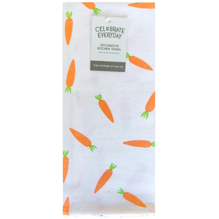 Carrots Decorative Kitchen Towel | Walmart (US)