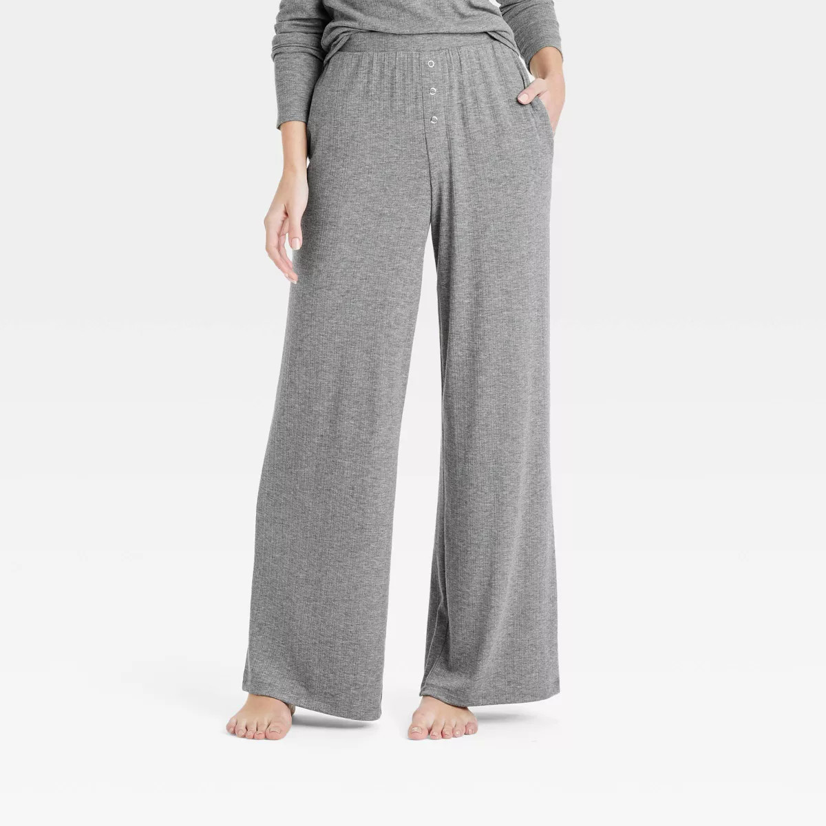Women's Ribbed Pajama Pants - Auden™ | Target