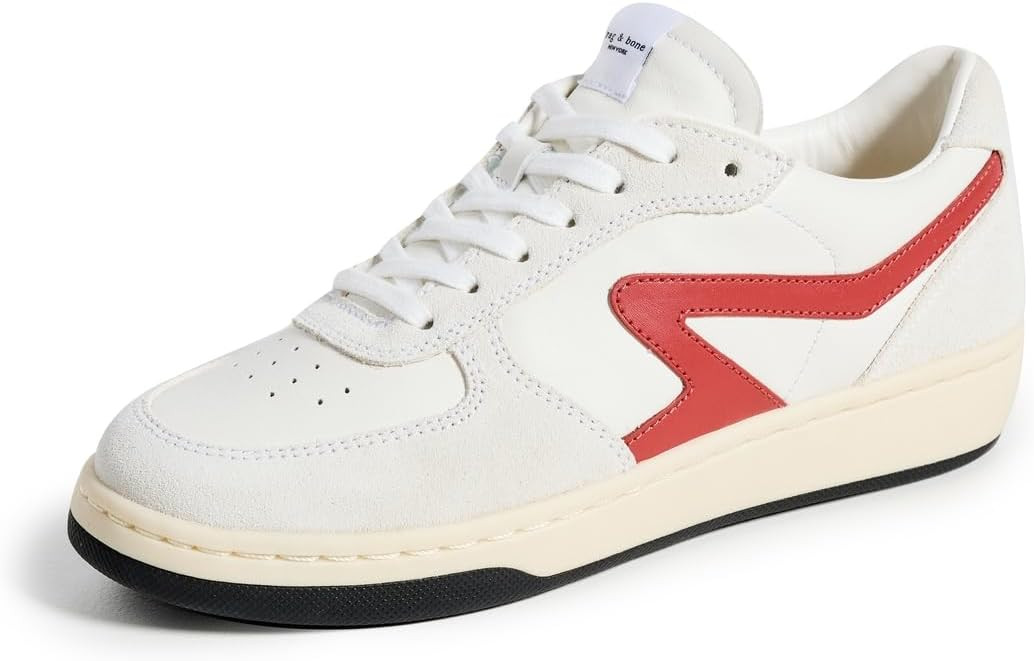 rag & bone Women's Retro Court Sneakers | Amazon (US)