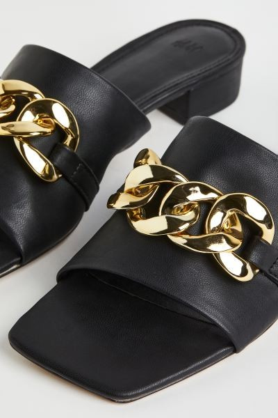 Chain-detail Mules | H&M (US + CA)