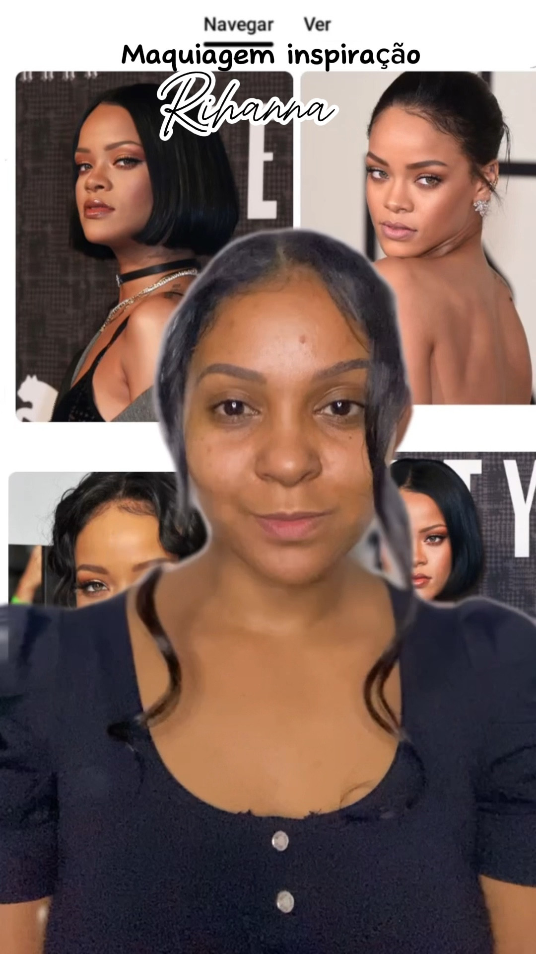 Maquiagem inspirada na diva Rihanna 🖤 

#ltkbrasil #maquiagem

#LTKbrasil #LTKsalealert #LTKVideo