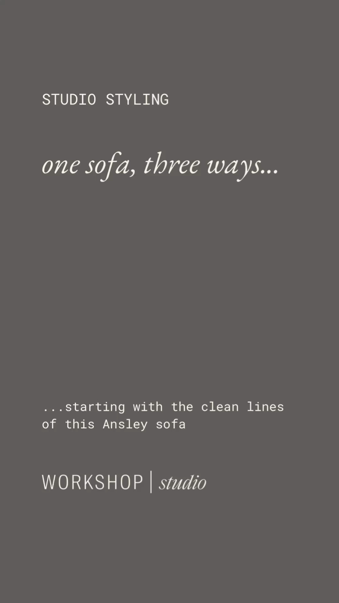 Sofa styling in 3 ways! See links to design pieces below👇 

#LTKVideo #LTKHome #LTKStyleTip