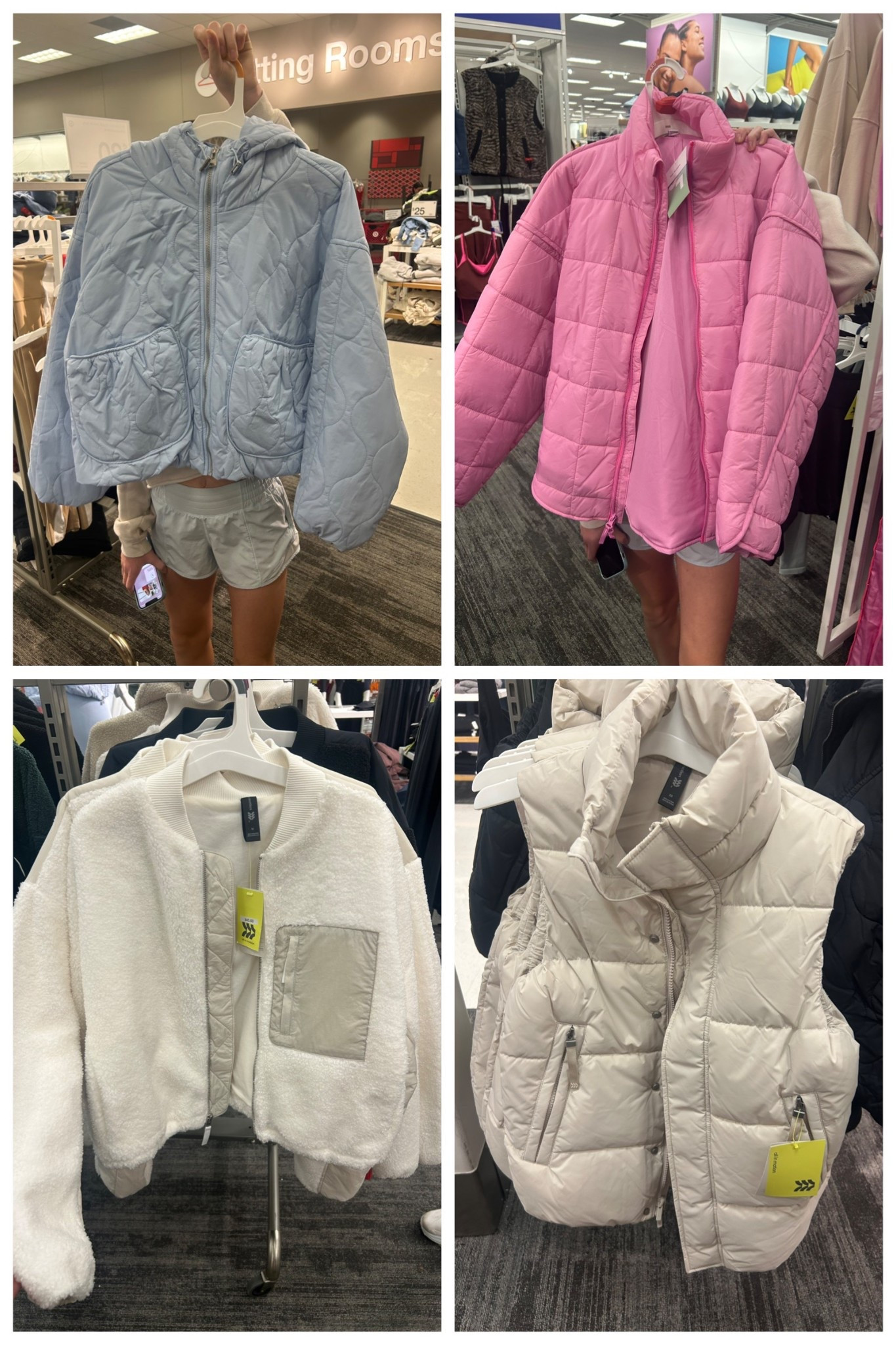 Target athletic jackets! 