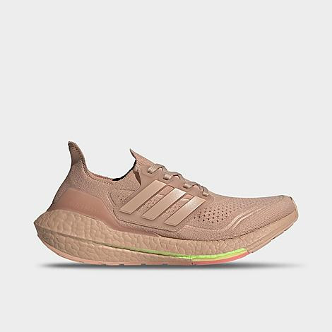 Adidas Women's UltraBOOST 21 Running Shoes in Beige/Ash Pearl Size 10.0 Knit | Finish Line (US)