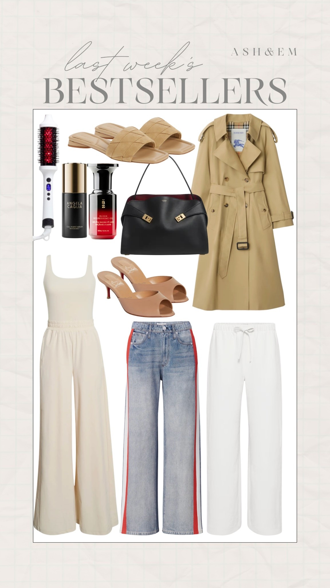Last weeks bestsellers!!

Spring fashion, spring beauty, skincare must haves, trendy fashion, spring outfit 