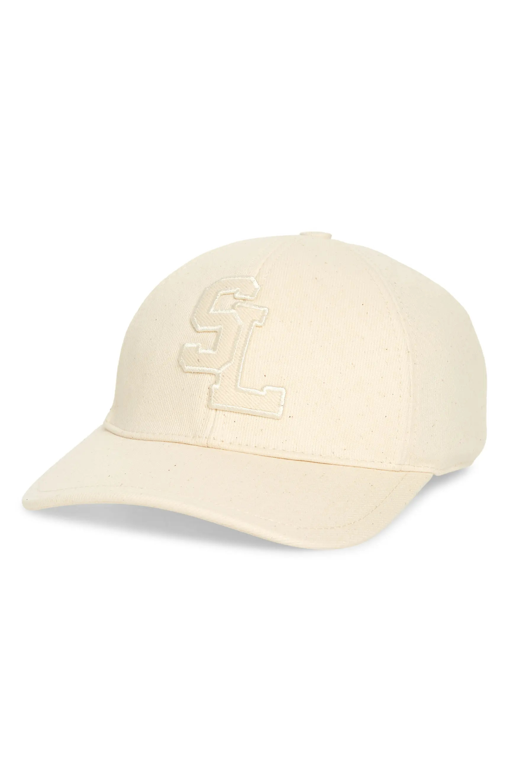 Saint Laurent Monogram Baseball Cap | Nordstrom | Nordstrom