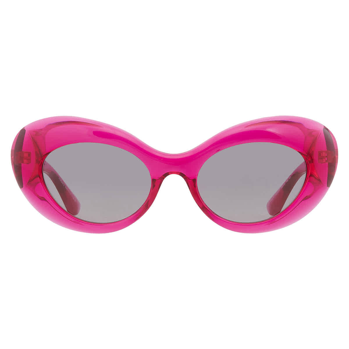 Versace Dark Grey Oval Ladies Sunglasses VE4456U 533487 52 | Jomashop.com & JomaDeals.com
