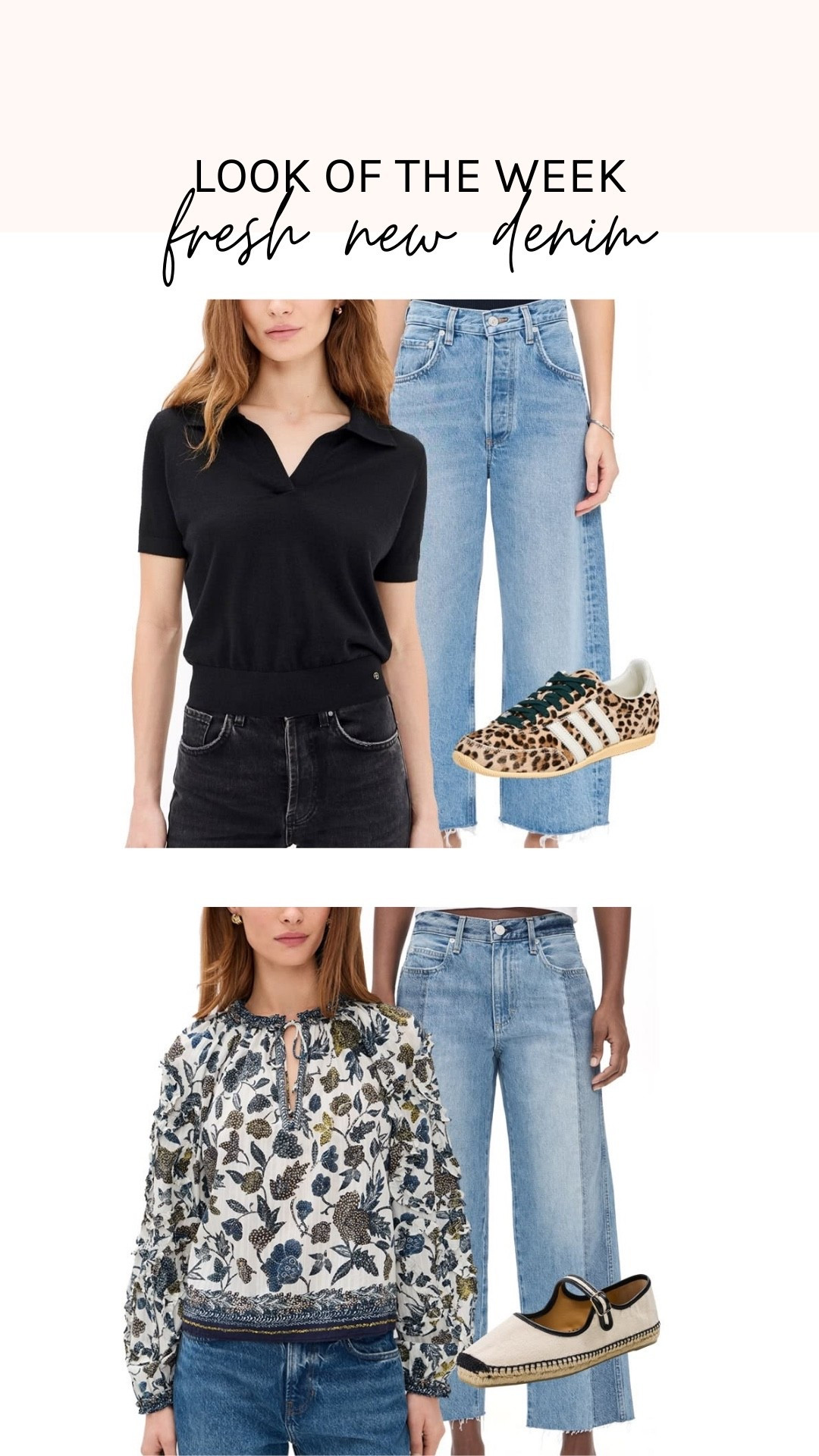 Get ready for spring with fresh new denim picks. We’ve styled must-have jeans with lightweight sweaters and cute tops. Add a great pair of sandals, sneakers, or flats for go-to looks you’ll wear all season long.

#LTKootd