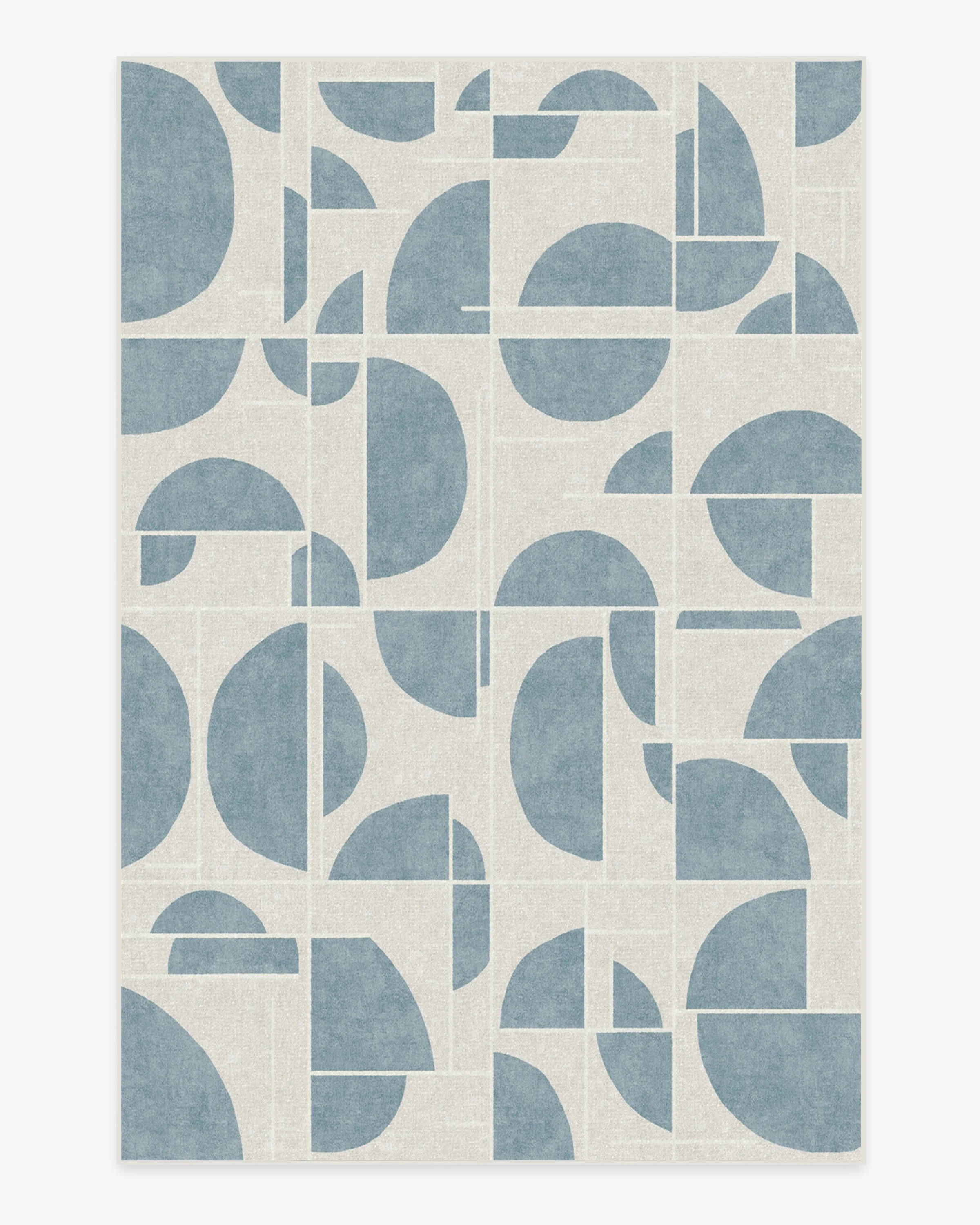 Lune Slate Blue Rug by Nina Takesh | Ruggable | Ruggable