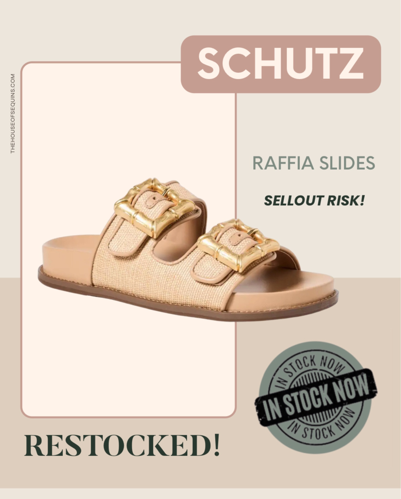 RESTOCKED! Schutz enola sandals