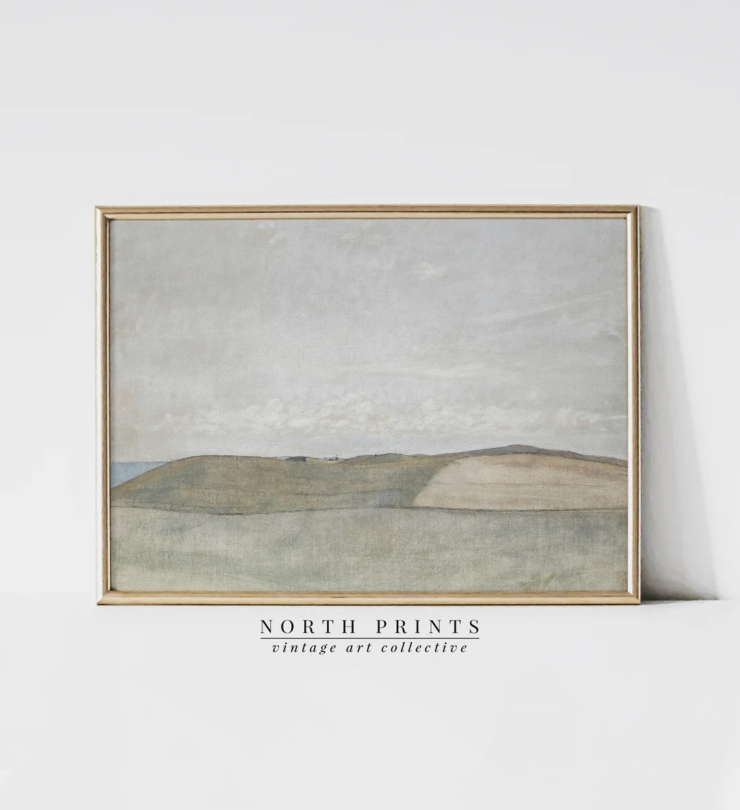 Vintage Muted Landscape Painting | Neutral Minimalist Wall Art | Soft Aesthetic | PRINTABLE Digit... | Etsy (CAD)