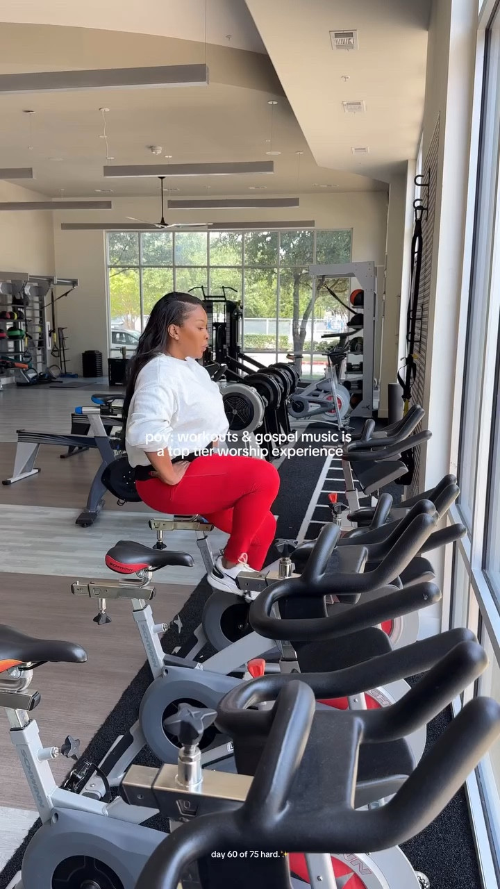 Day 60 of 75 hard! Saw a reel the other day from a brother in Christ, who posted about his workout being his place of worship. And I sat down and thought about that thing because as you know, I 100% believe that the best way for God to use us as a vessel is to keep our bodies healthy.

But I guess I never really sat with the thought that having our designated time with worship music can be counted as our worship. Working out is an intentional act of worship that aligns with biblical principles. It’s honoring our bodies through the care and thorough stewardship of our bodies.

 1 Corinthians 9:24-27 compares the Christian life to a race, emphasizing the importance of discipline and self-control. Physical training parallels spiritual training, requiring commitment and perseverance.

Regular exercise builds discipline and self-control, qualities that are also essential for spiritual growth. By practicing this in your physical routines, you can strengthen your ability to apply them in your spiritual life.

Let’s worship together!🙌🏽

#75hardchallenge #fitnessmotivation