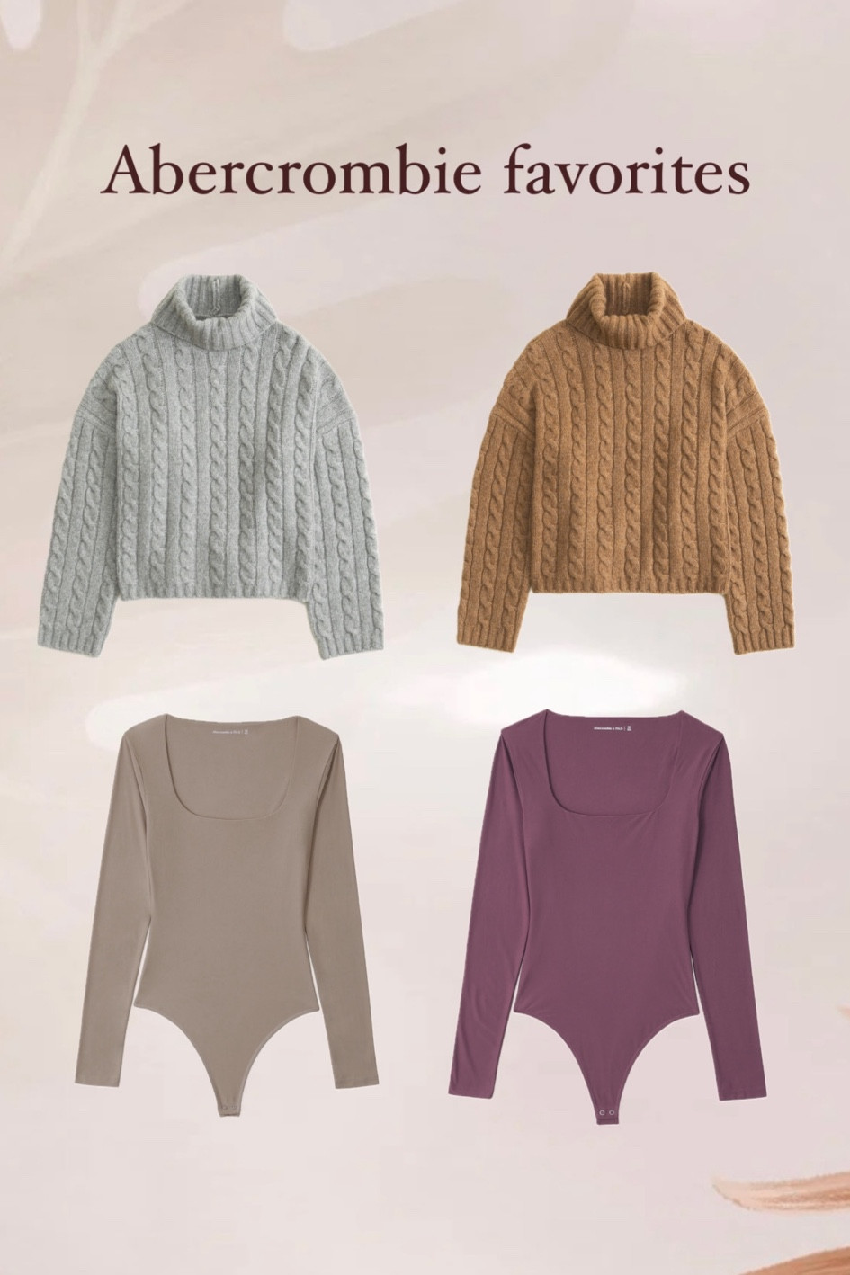 Abercrombie favorites ❤️ 

#LTKeurope #LTKstyletip #LTKSeasonal