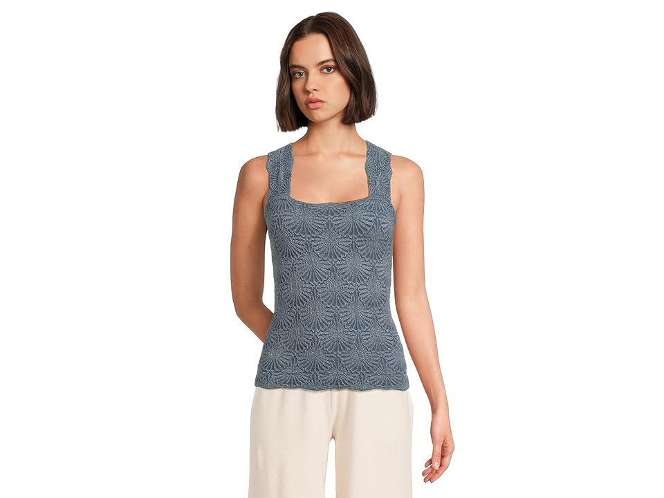 Free People Love Letter Cami Women's Clothing Indigo Pura : XS-SM (Women's 0-6), Nylon/Rayon/Spandex | Zappos
