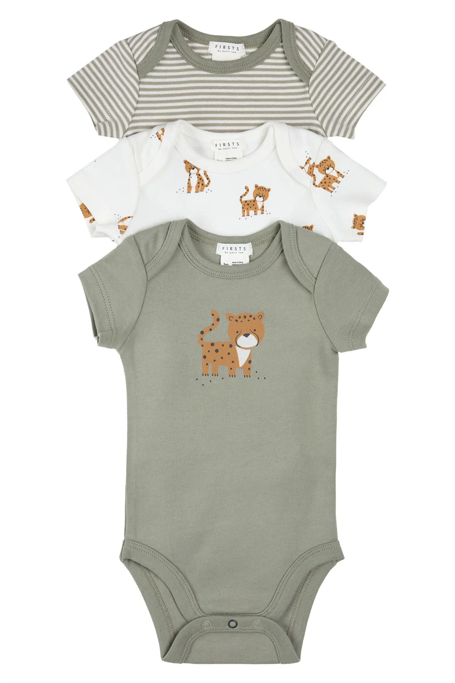 Assorted 3-Pack Organic Cotton Bodysuits (Men) | Nordstrom | Nordstrom