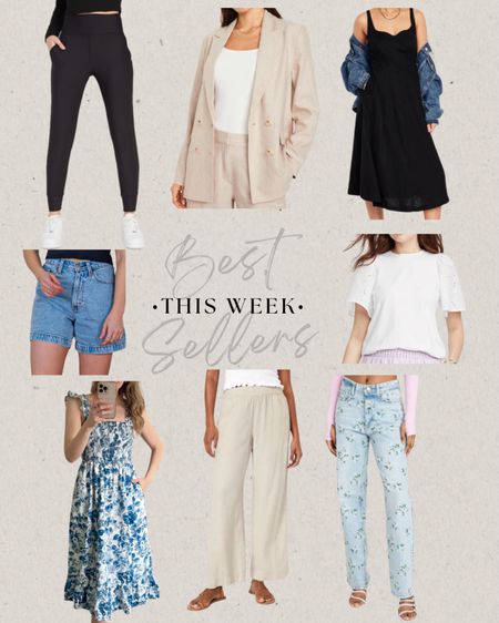 Best sellers this week
Linen pants, linen dress, floral jeans 

#LTKsalealert #LTKstyletip