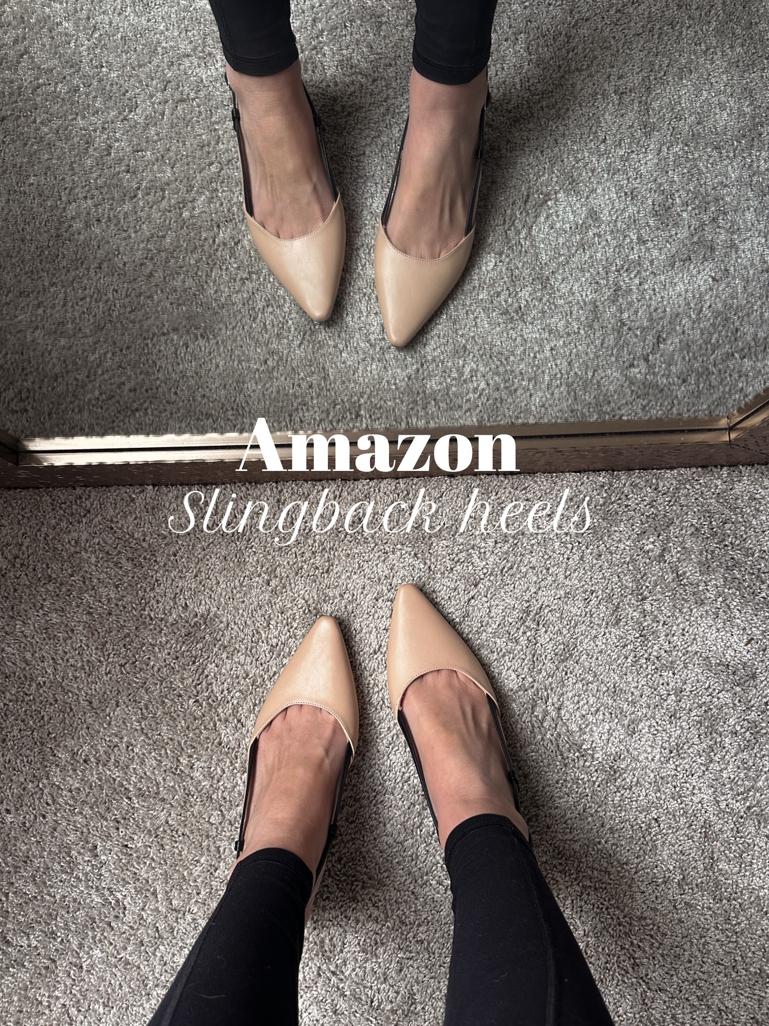 Might just be my new favorite heel!! 

Sling back heel, heels, spring shoes, spring styles, shoes, Christinegerace 

#LTKStyleTip #LTKSpringSale #LTKShoeCrush