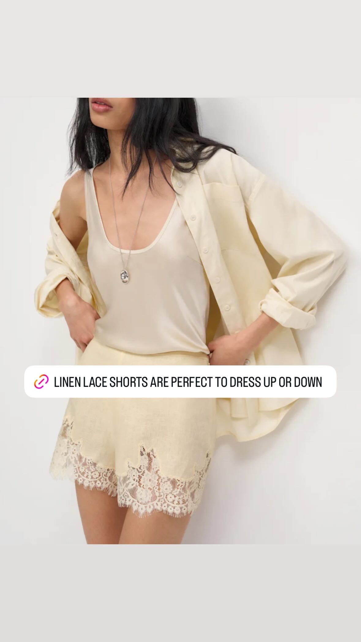 Loving lace details for spring and summer. These linen lace shorts are perfect for a beach vacation look.  

 #LTKootd #LTKSwim #LTKTravel