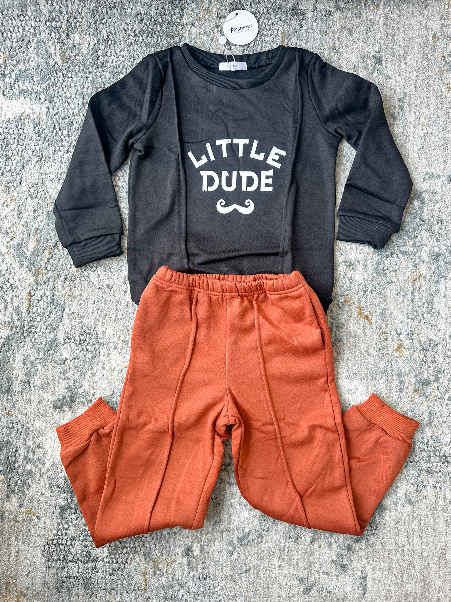 Keep him warm and comfy in the easiest (and cutest) way ❄️✨ with this boys fleece sweatshirt & pants outfit set! Designed with soft, cozy fabric and a relaxed fit, it’s perfect for playtime, outings, or lounging in comfort all day 💖👕. With matching pieces that make getting dressed simple, it’s an easy go-to for cooler days 👀✨. Trust me, this is the kind of outfit he’ll want to wear on repeat 💕

#boysfashion #kidsstyle #fleeceoutfit #comfyclothes #everydaywear #kidsfashion #cozykids #outfitinspo #casualstyle #styleinspo #ootd #cuteoutfits #fashionkids #stylishkids #kidsootd #ltkkids #ltkfinds #outfitideas #wardrobegoals #fashionmusthave #playtime #coolweatherstyle #dailyessentials #kidswear 

 