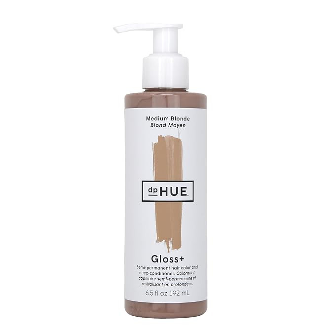 dpHUE Gloss+, Medium Blonde - Boosts Fading & Faded Hair Color - 8-12 Applications per Bottle - L... | Amazon (US)