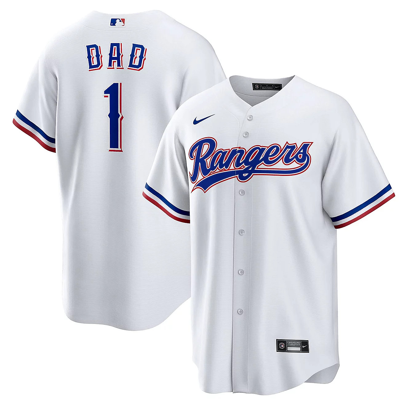 Nike Texas Rangers 1 Dad Home Replica Jersey | Academy Sports + Outdoors