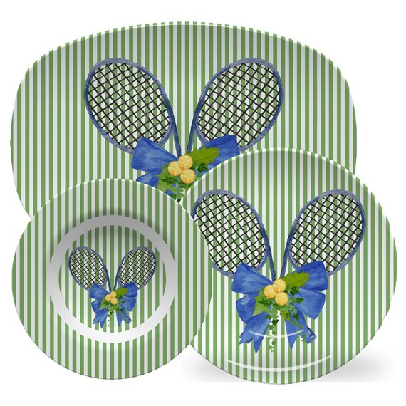 Luxury What A Christmas Racquet HeatSafe™ Dinnerware - Oven Safe, Microwave Safe, Dishwasher Sa... | Etsy (US)