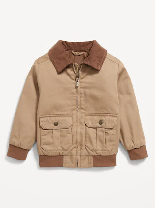 Full-Zip Barn Jacket for Toddler Boys | Old Navy (CA)