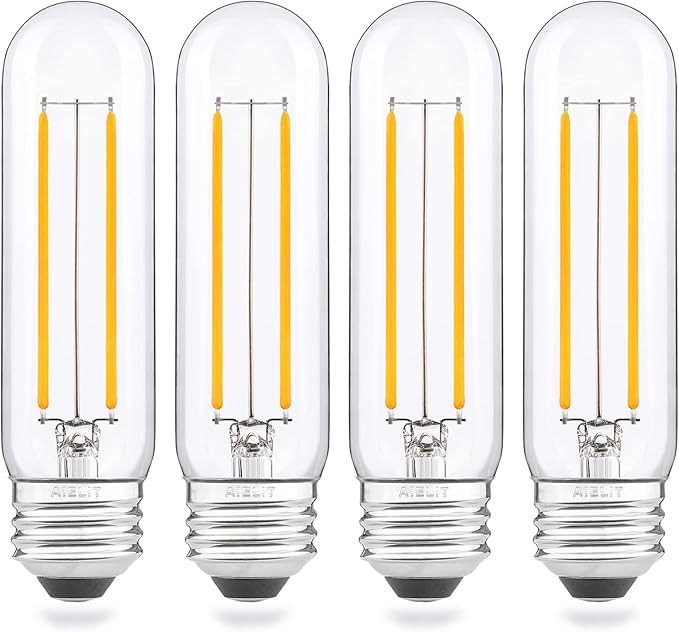 AIELIT Vintage T10/T30 LED Bulb 25 Watt Equivalent, Warm White 2700K, 200 Lumens, E26 Base, 2W Di... | Amazon (US)