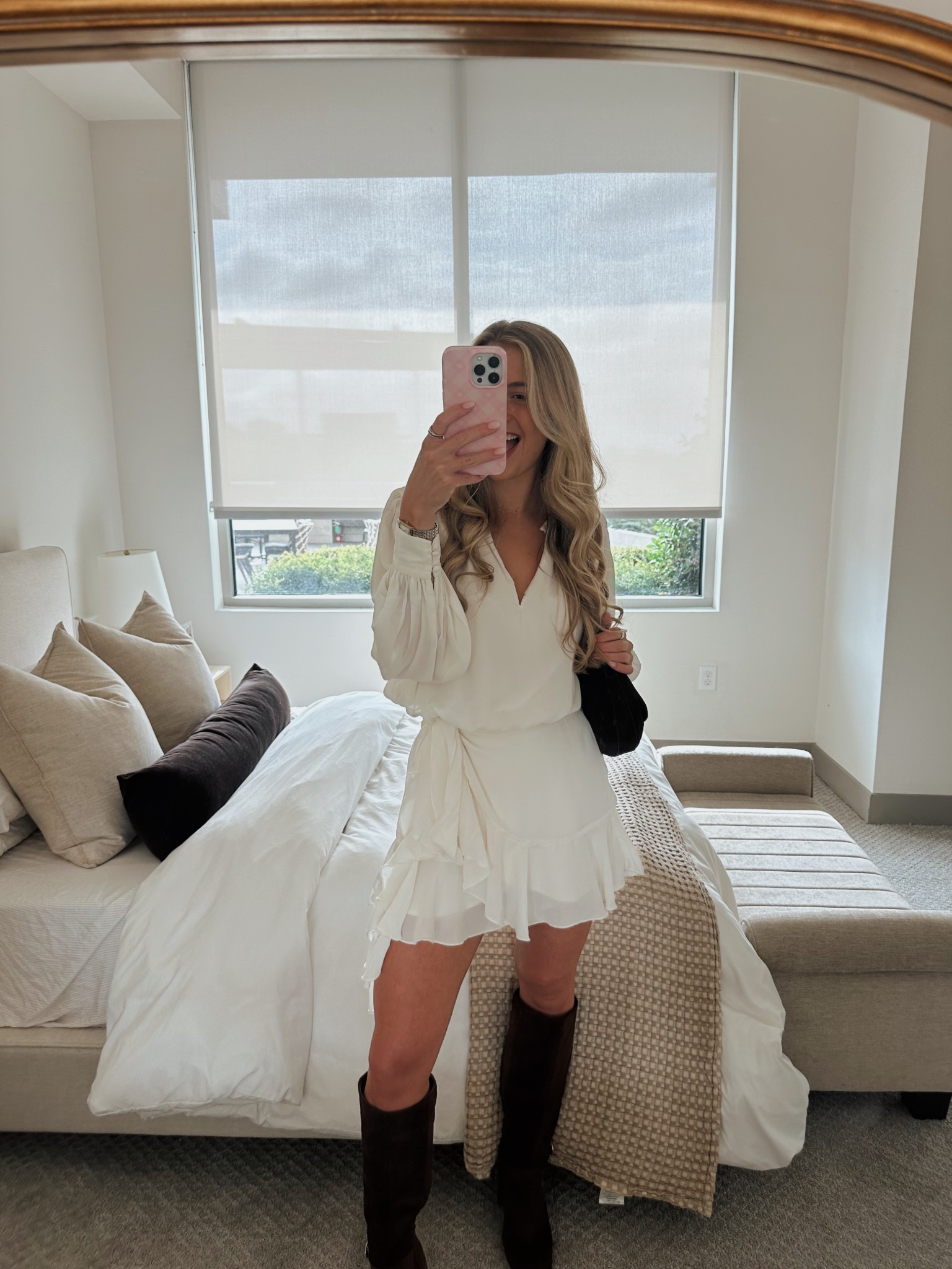 fall outfit, engagement dress, white dress, cream dress, fall engagement dress, fall engagement outfit 🤍

#LTKWedding #LTKSeasonal #LTKStyleTip