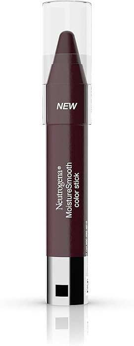 Neutrogena Moisturesmooth Color Lip Stick, 180 Deep Plum, .011 Oz. (Pack of 1) | Amazon (US)