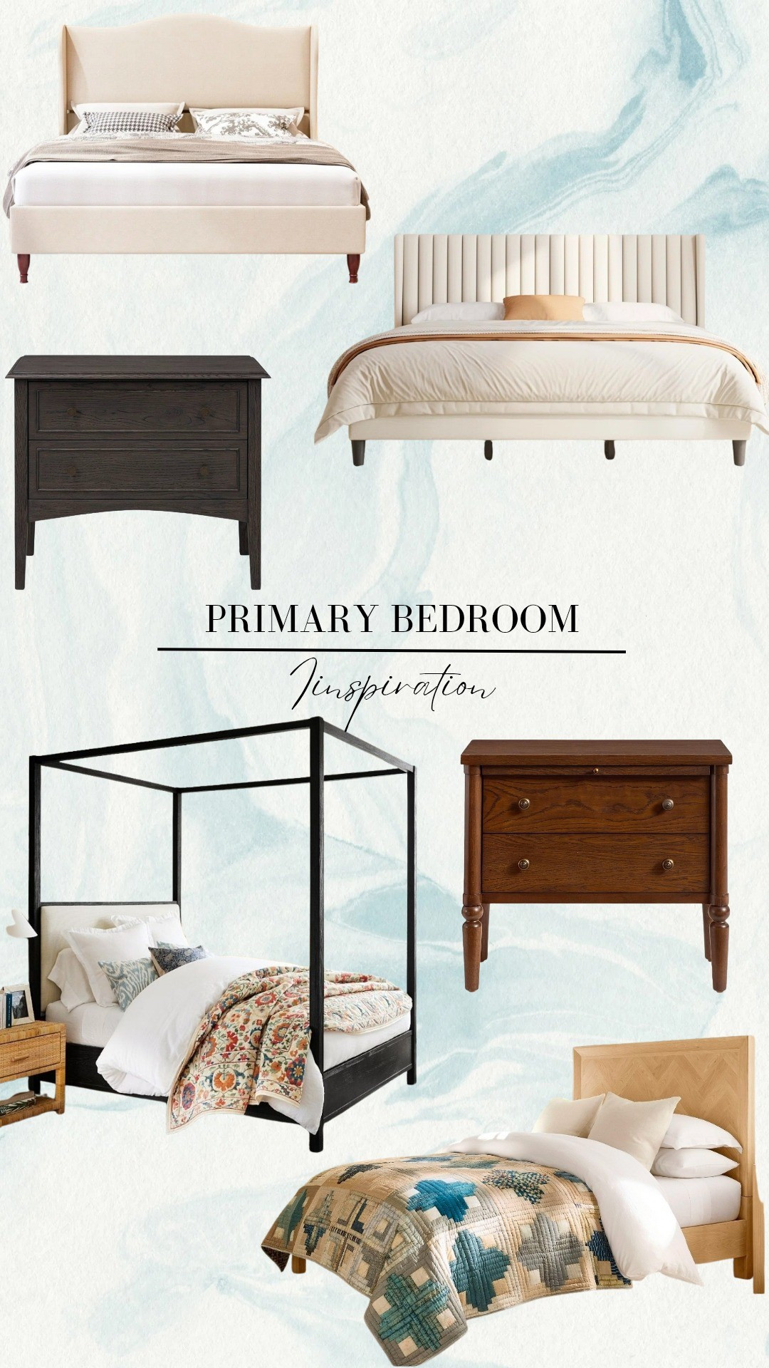 I'm currently trying to design a primary bedroom refresh....these are some of the elements I'm considering 

#LTKstorytime #LTKHome #LTKmomlife