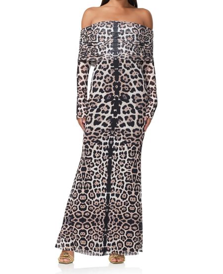 AFRM Thelma Maxi Dress in leopard print 

#LTKStyleTip