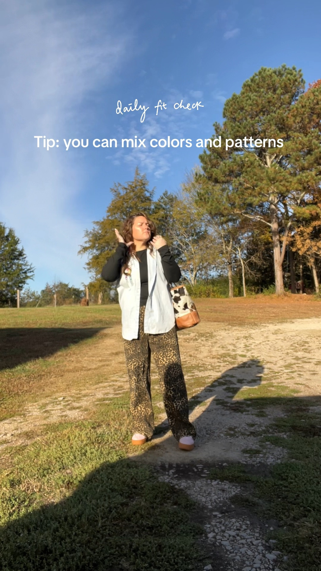 These animal print pants are the perfect baggy fit I’ve been looking for! 
Jeans: 8/10
Black top: Large
Denim top: Thrifted 

#LTKootd #LTKStyleTip #LTKShoeCrush