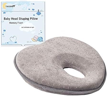 Baby Pillow for Infant,Newborn Head Shaping Pillow Preventing Flat Head Syndrome Premium Memory F... | Amazon (US)