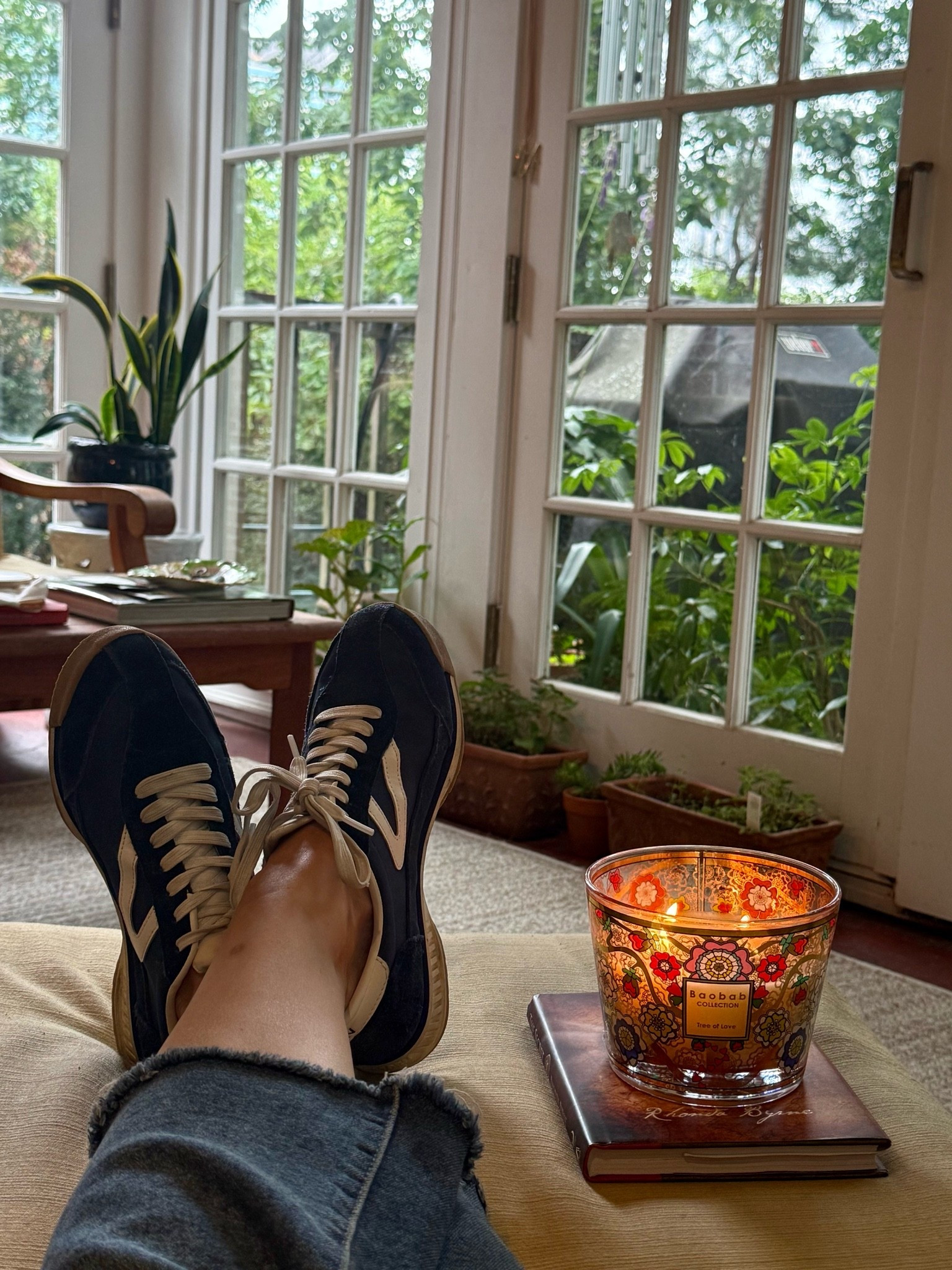 rainy day calls for sneakers, a great book + a chic + aromatic candle… heavenly

#LTKdayinmylife #LTKmorningroutine #LTKHome