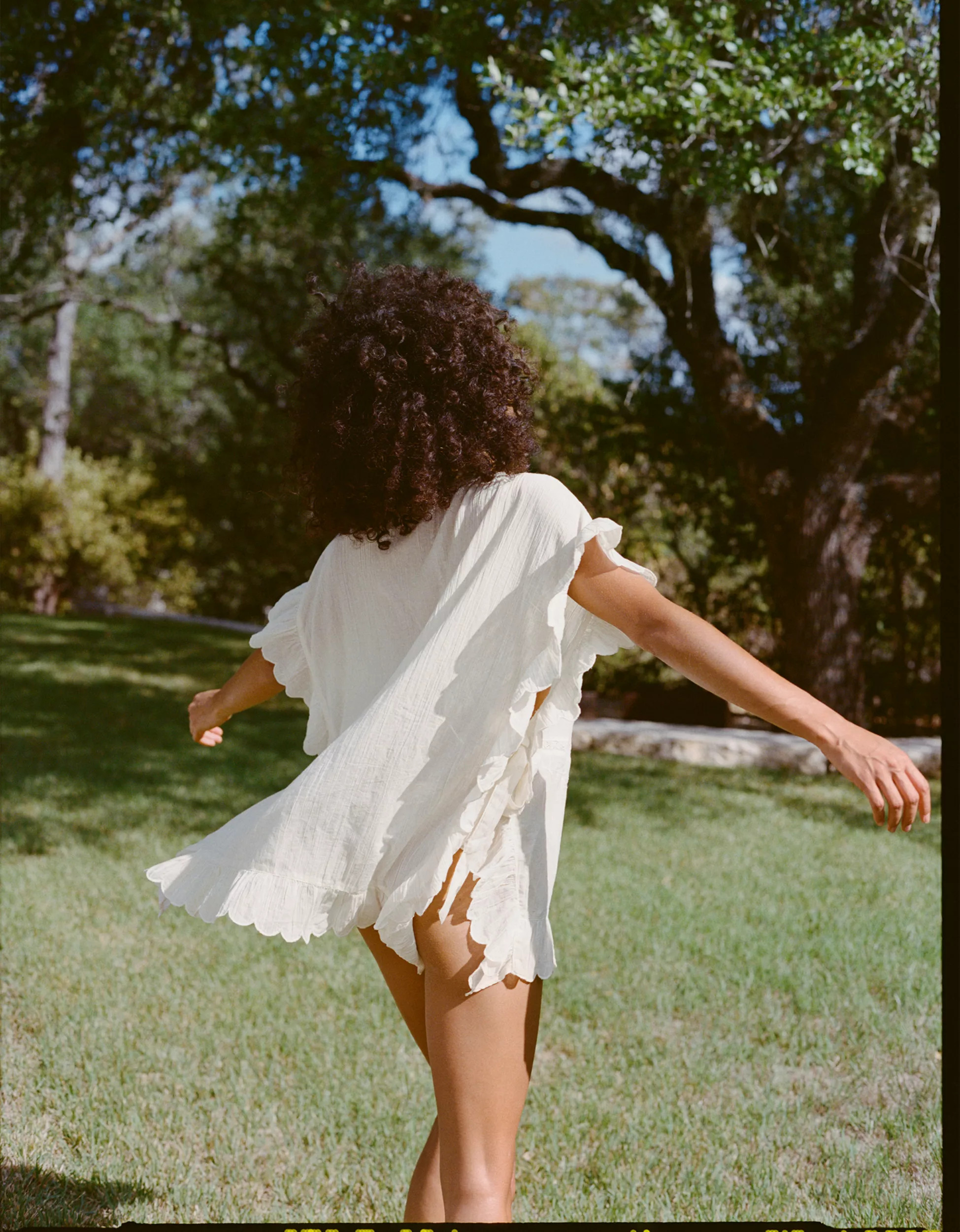 Aerie Embroidered Scalloped Pullover | Aerie