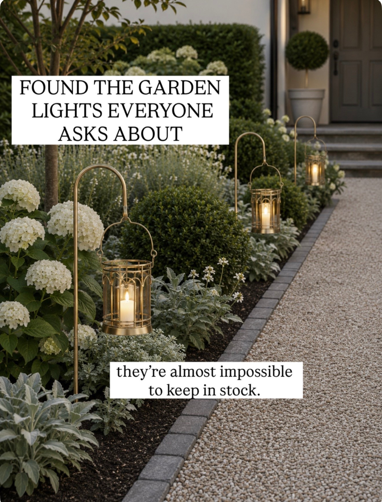 These are always sold out super cute from target put these in your garden and with a candle and it’s the perfect ambience outdoor decor one of a kind

#LTKHome