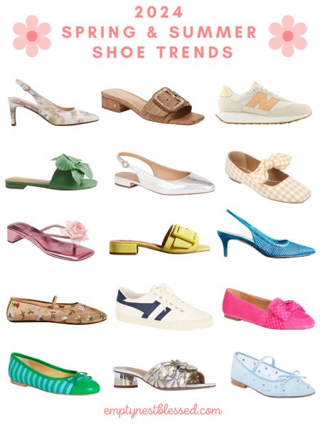 Cap toe shoes, ballet flats, sling backs, metallic shoes, raffia sandals, mesh shoes, and MORE!

New on emptynestblessed.com today, we’ve got the 7️⃣ trending shoe styles you’ll see everywhere for spring & summer 2024! 

Head to EmptyNestBlessed.com to see the shoe roundup, and shop here!

Follow my shop @emptynestblessed on the @shop.LTK app to shop this post and get my exclusive app-only content!



#LTKshoecrush #LTKSeasonal #LTKstyletip